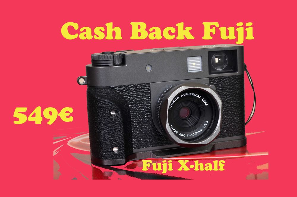 Fuji X - half. Novo, Fatura e garantia 3 anos Fuji PT.