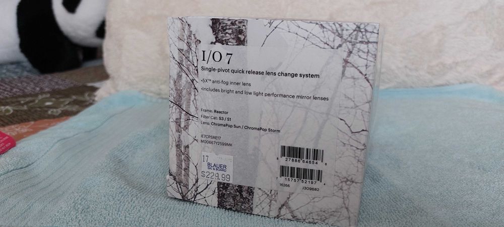 Гірськолижна лижна маска окуляри SMITH I/O7 + лінза