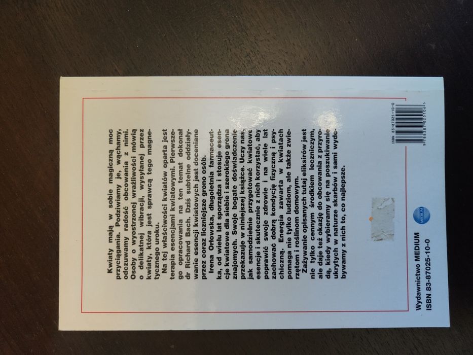 Leczenie energią kwiatów