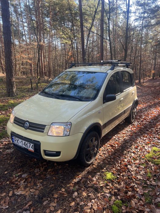 Fiat Panda 4x4 climbing