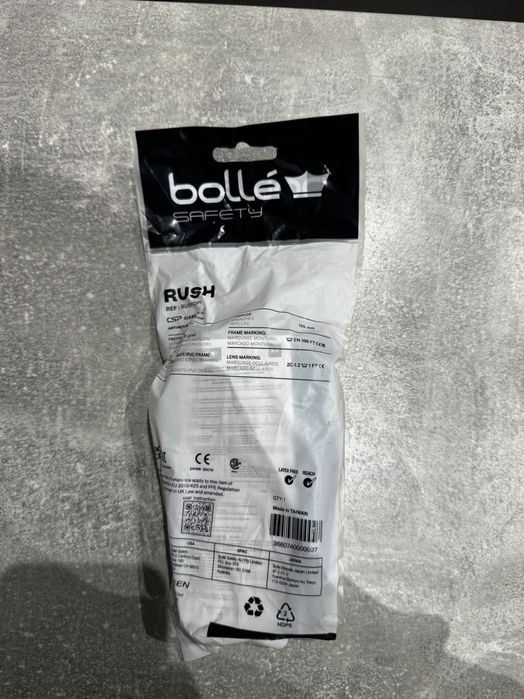 Okulary Ochronne Bolle Safety Rush RUSHDPI Przezroczyste