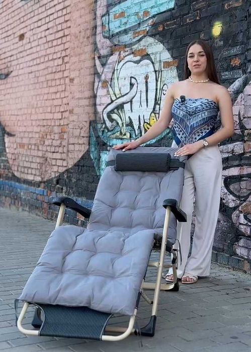 ‼️шезлонг пляжний шезлонг дачний крісло - шезлонг розкладний‼️Львів