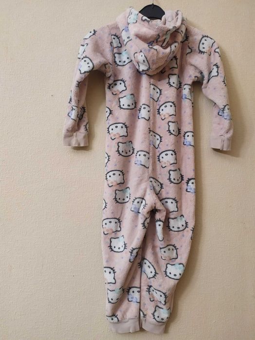 Спальник-Человечек "Китти" девочке 5/6 лет, р-110/116