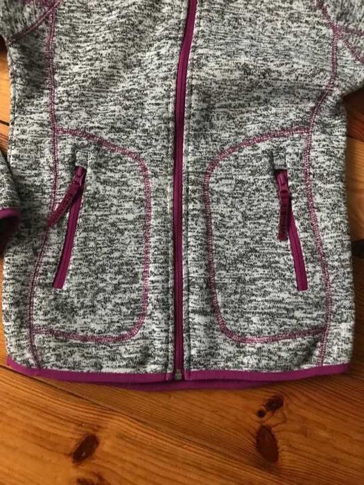 Kurtka Stormberg fleece polar XS ciepła jesień melanż