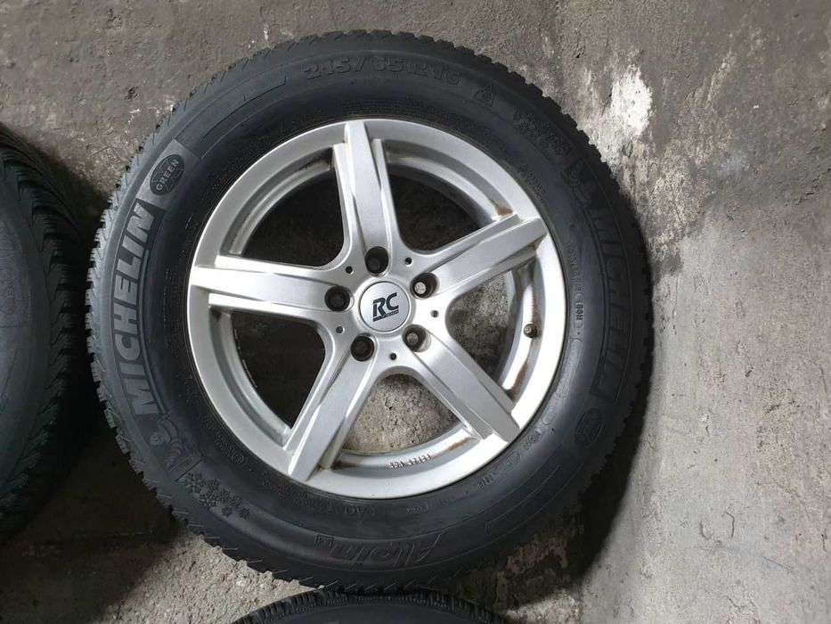 Felgi aluminiowe RC R16 5x112 6,5JX16H2 ET 33 VW Skoda Audi Seat