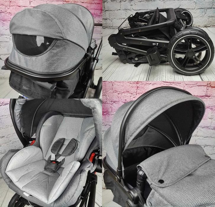 * CARRINHO DE BEBÉ TRIO * 3 em 1 * NOVOS * Oportunidade + Ofertas *