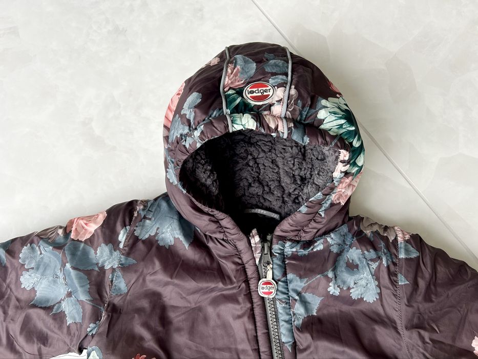 Śliczny zimowy bardzo ciepły kombinezon dziewczęcy  Lodger 86cm 18-24m