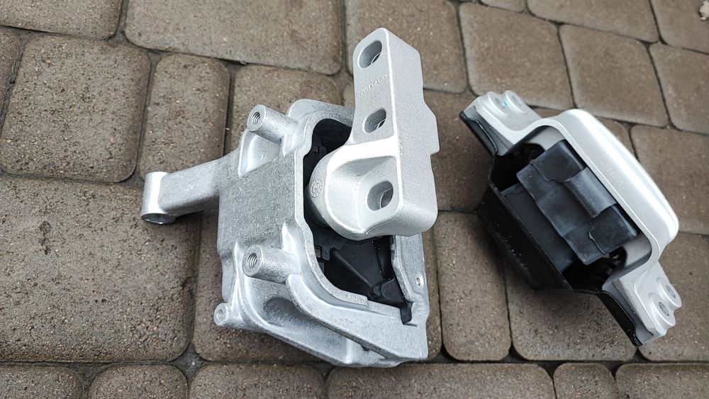 Подушка двигателя АКПП кронштейн опора двигуна VW Tiguan 2009 2011 201