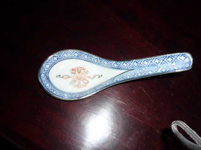 Colher loiça chinesa bago de arroz