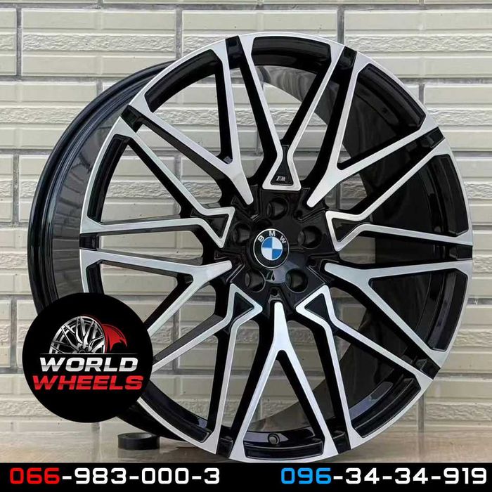 Диски R22 BMW 5x112 X5 X6 G05 G07 G06 G01 X7 разноширокие 818 стиль