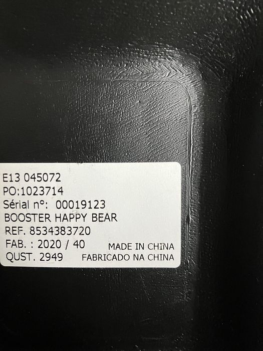 Cadeira para crianca carro