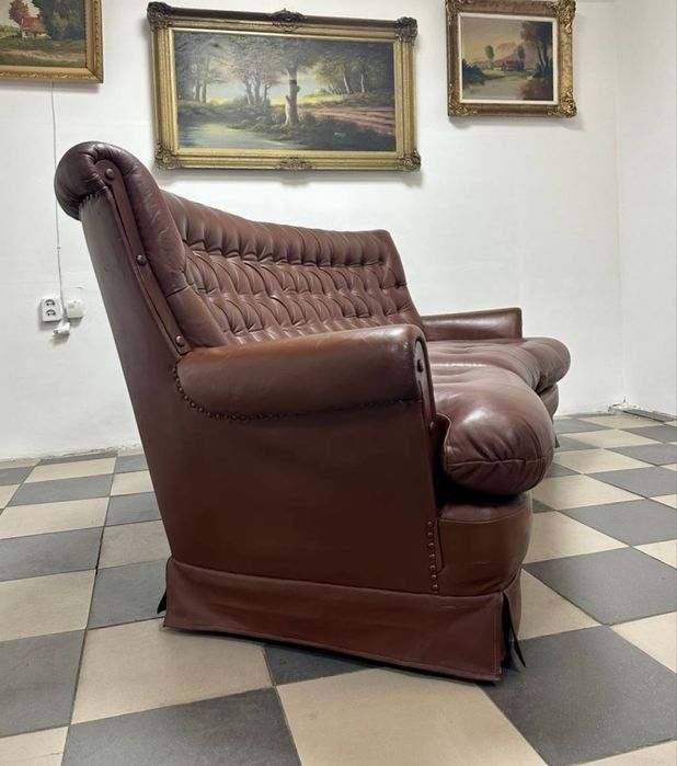 Диван шкіряний честер софа кожа