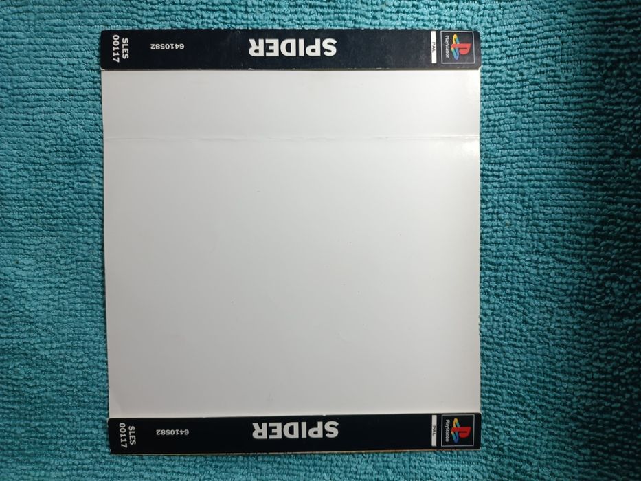 Ps1 PSX Spider psone PlayStation 1 Okładka Tylnia