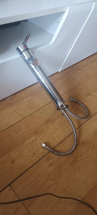 Torneira alta em inox