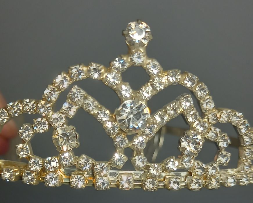 Диадема Swarovski,  корона,для девочек.