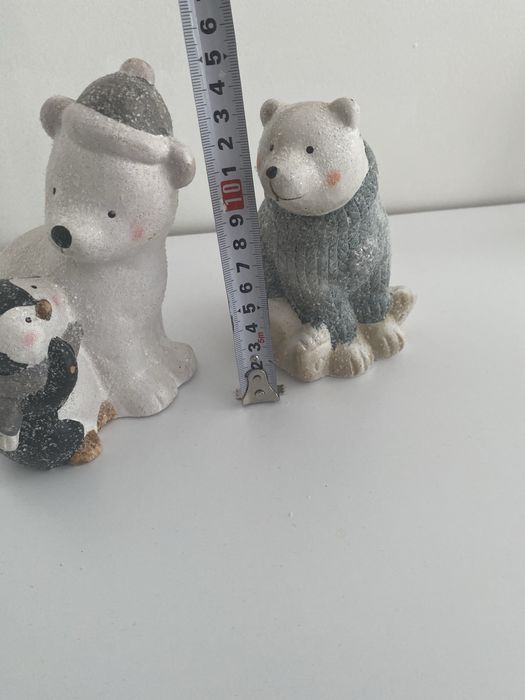 Керамічні статуетки ведмеді