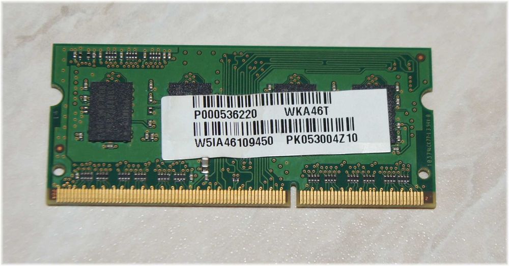 Pamięć RAM SAMSUNG 2GB DDR3 1333MHz PC3-10600S SODIMM do laptopa