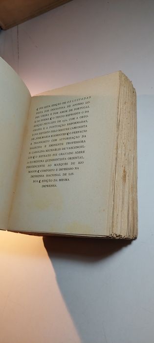 Os Lusíadas - Luís de Camões (Edição Nacional, 1931]
