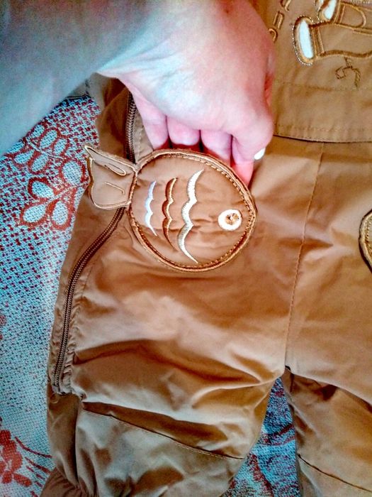 Детский зимний комбинезон