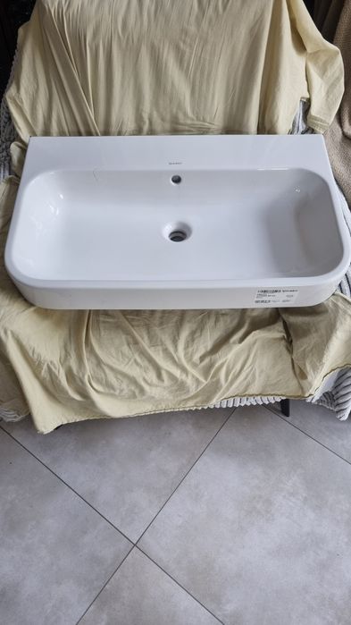 Umywalka zlew Duravit  80 cm jak Nowa lekko uszkodzona