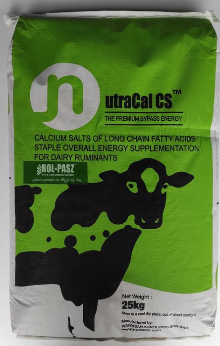 NUTRACAL CS tłuszcz chroniony dla krów na bazie mydła 25kg