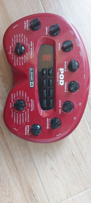 Гітарний процесор line 6 pod the ultimate guitar direct box version 2.0