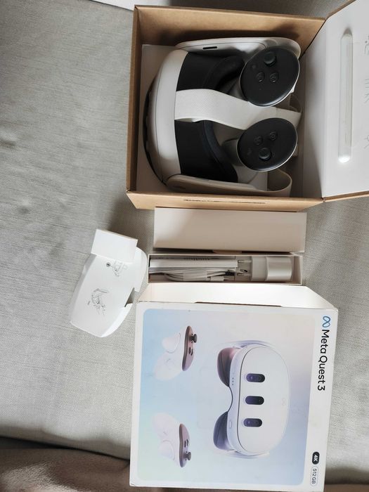 GOGL VR META QUEST 3 512 GB – Praktycznie Nowe