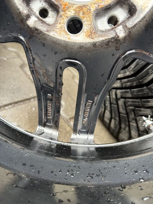 Felgi alufelgi koła Borbet 17 cali 5x120 7.5j et35 opony BMW e90 e91 e92 e46 e36 itp