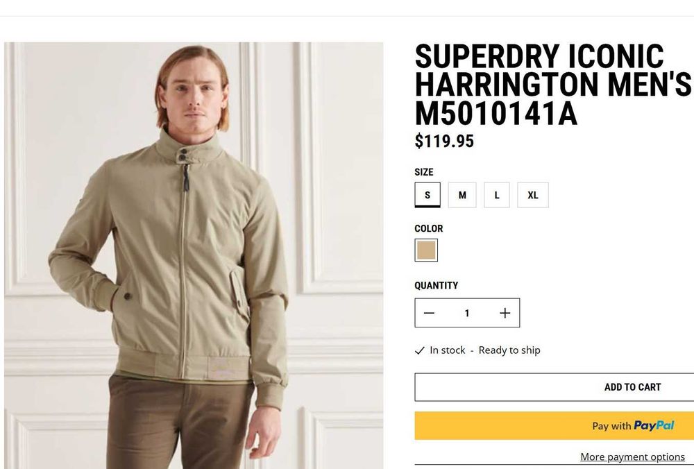 Superdry,  оригінал