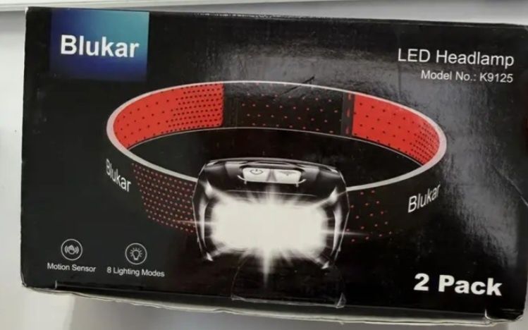 Налобний LED ліхтар Blukar K9125