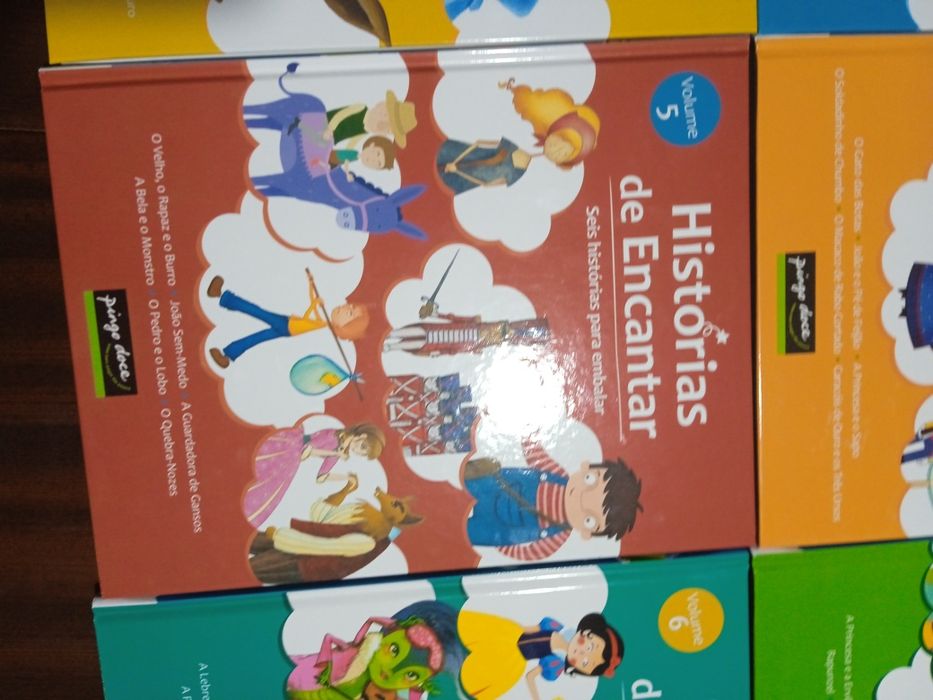 6 livros de histórias infantis