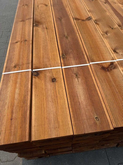 Deska tarasowa sosna skandynawska impregnowana ciśnieniowo 28x146 AB