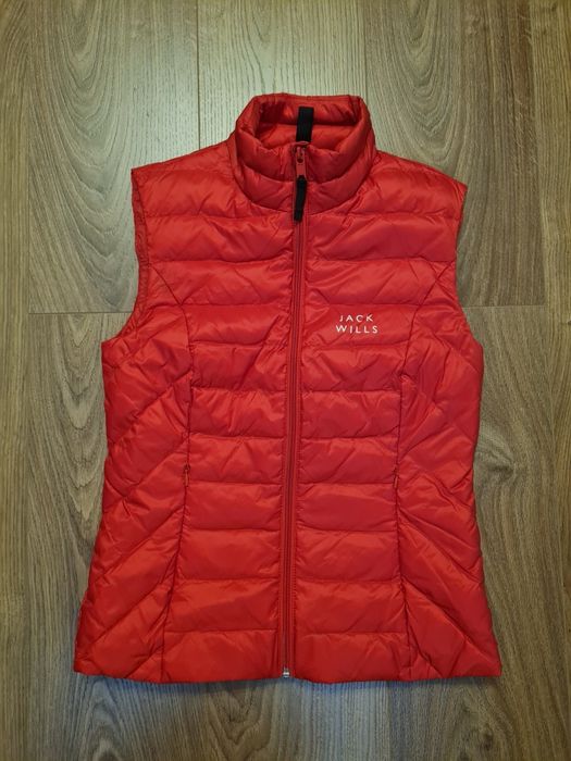 Jack Wills Женская легкая пуховая жилетка UK8 US4