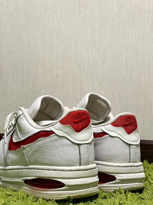 Nike Air Force 1 Low Evo у кольорі "White University Red"