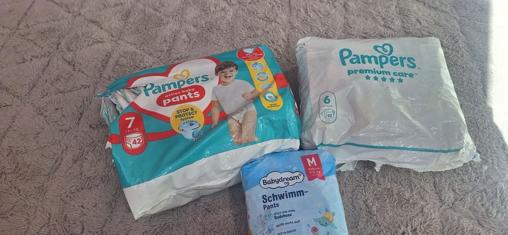 Pieluchy Pampers sztuki