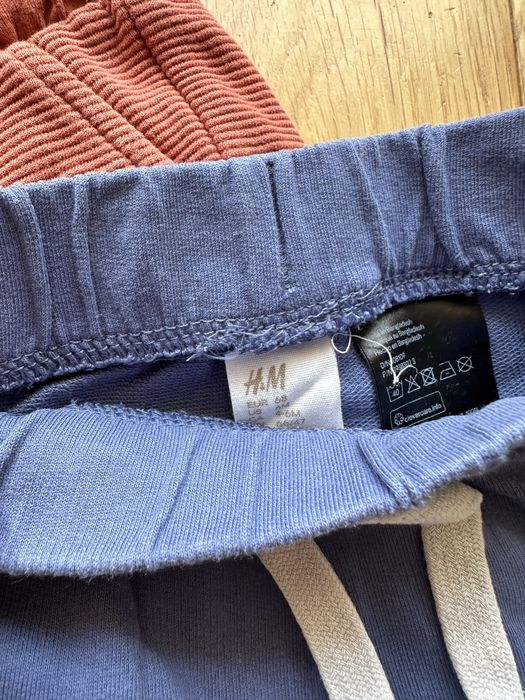 Spodnie zestaw spodni h&m roz. 68