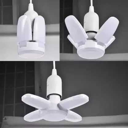 Lâmpada LED casquilho 220v 28w teto tipo ventoinha dobrável novo