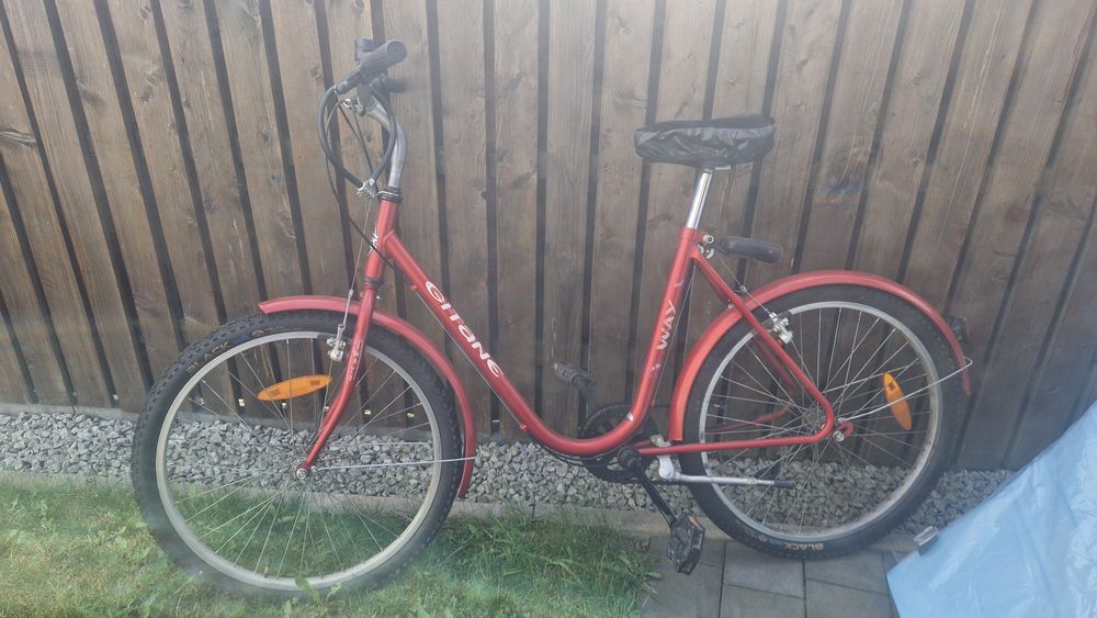 Rower gitane, nowe opony