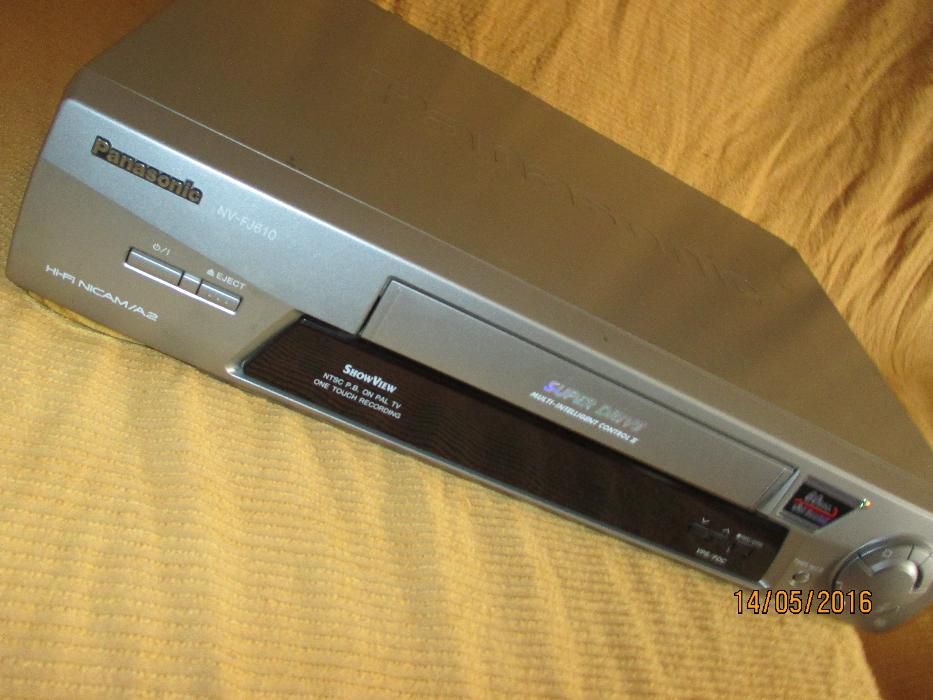 Video vhs Panasonic (para reparar ou peças)
