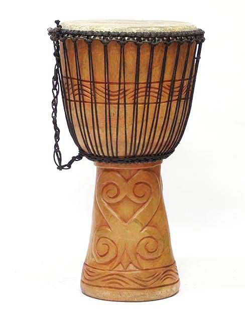 Djembe Ghana 11" Afro Drum - bęben afrykański Made in Ghana unique