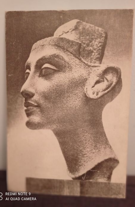 Картина винтаж СССР Канада Япония Европа  Нифертити,