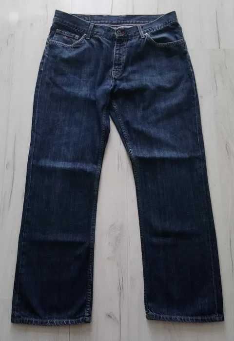 Męskie spodnie jeansowe TOMMY HILFIGER rozmiar L jeans W36 L30