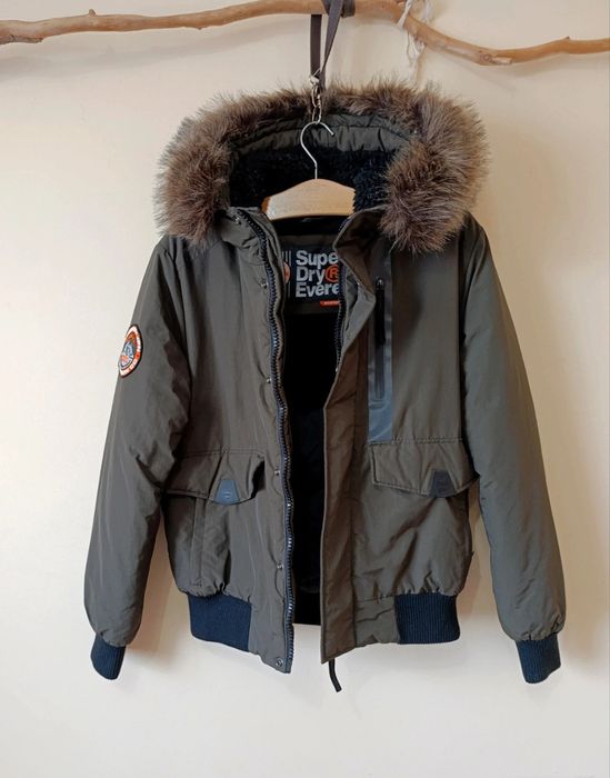 Kurtka bomber jacket khaki Superdry L