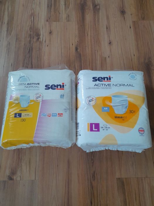 Pieluchomajtki seni active L 60 szt.