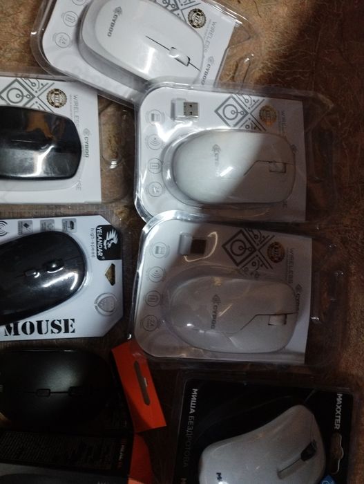 Мишка провідна та безпровідна для комп'ютера чи ноутбука