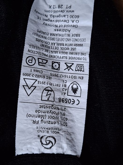 Bluza merino Devold, XL