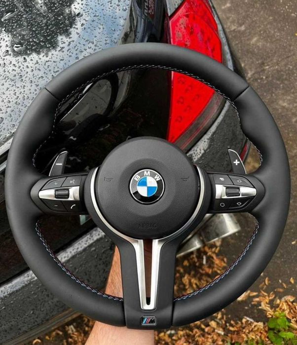 ‼️ M3 Style Кермо ‼️ BMW Шкіряне Спортивне для F20 F21 F30 F31 F32 F33 F36 F10 F11 X3 F25 X5 F15