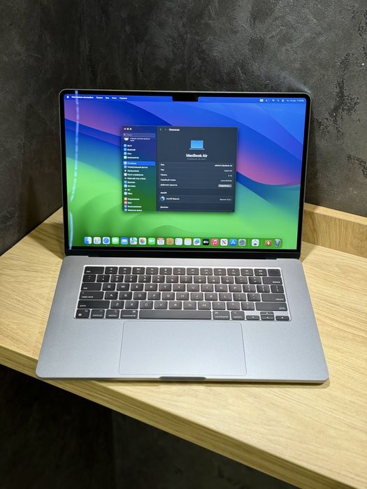 МакБук Аир 15 2023 М2 8/256Гб Спейс Грей (799$) Магазин/Гарантия