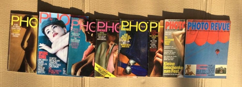 revistas max e photo e outras antigas