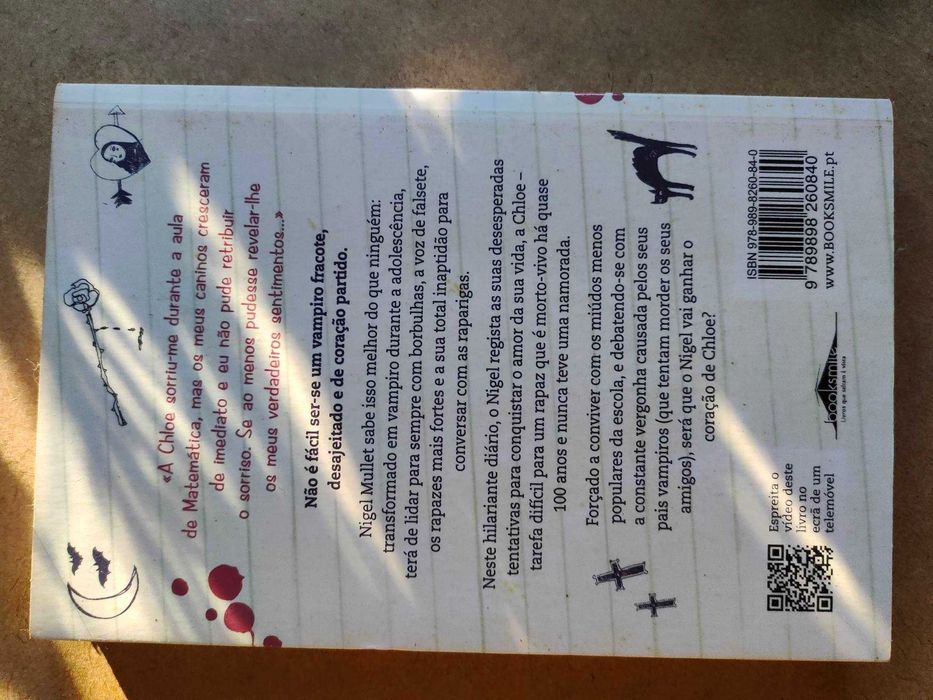 Livro Juvenil - Diário de um Vampiro Banana